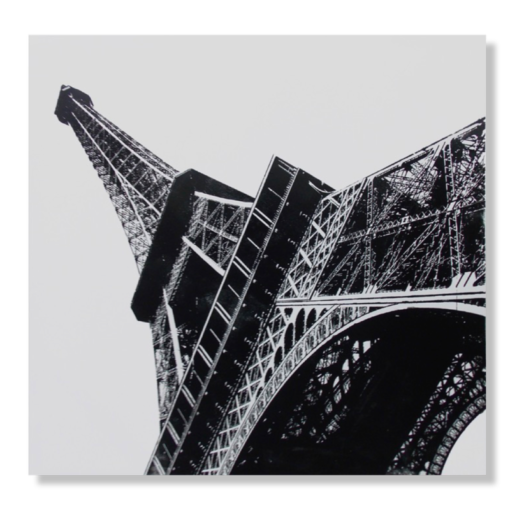 En canvastavla med Eiffeltornet