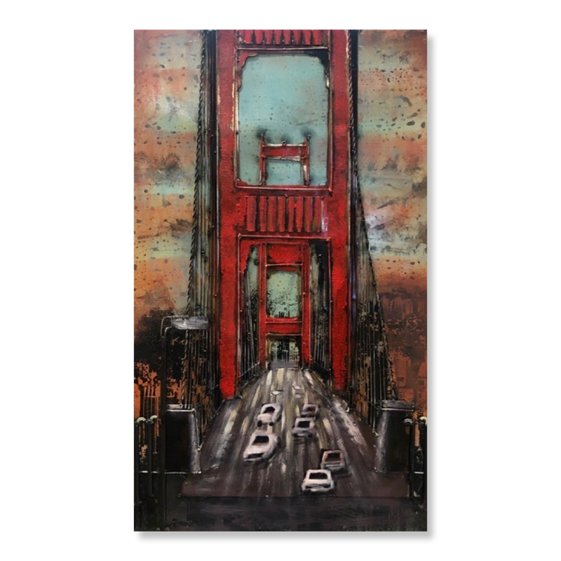 En tavla med Golden Gate