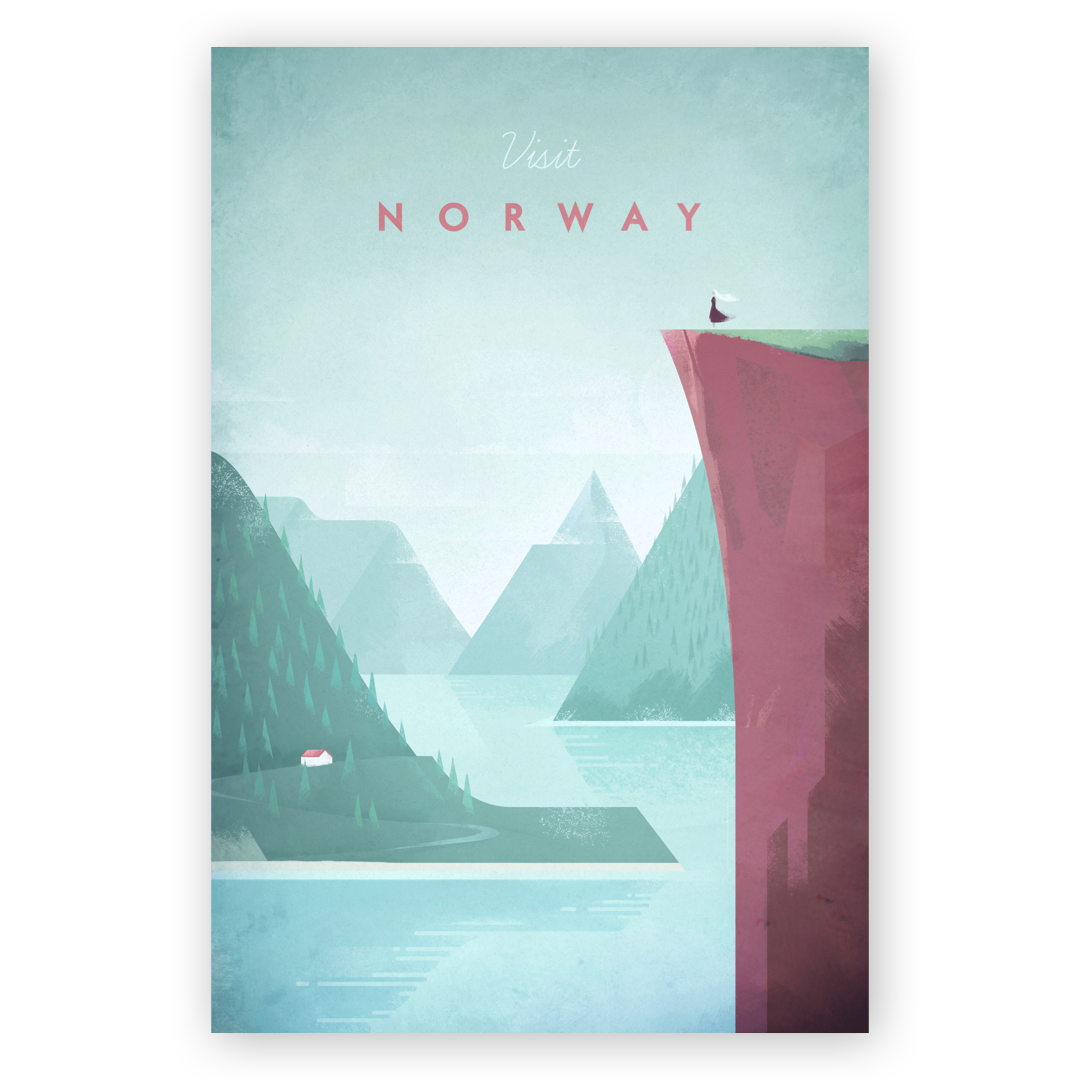 A poster visit Norway